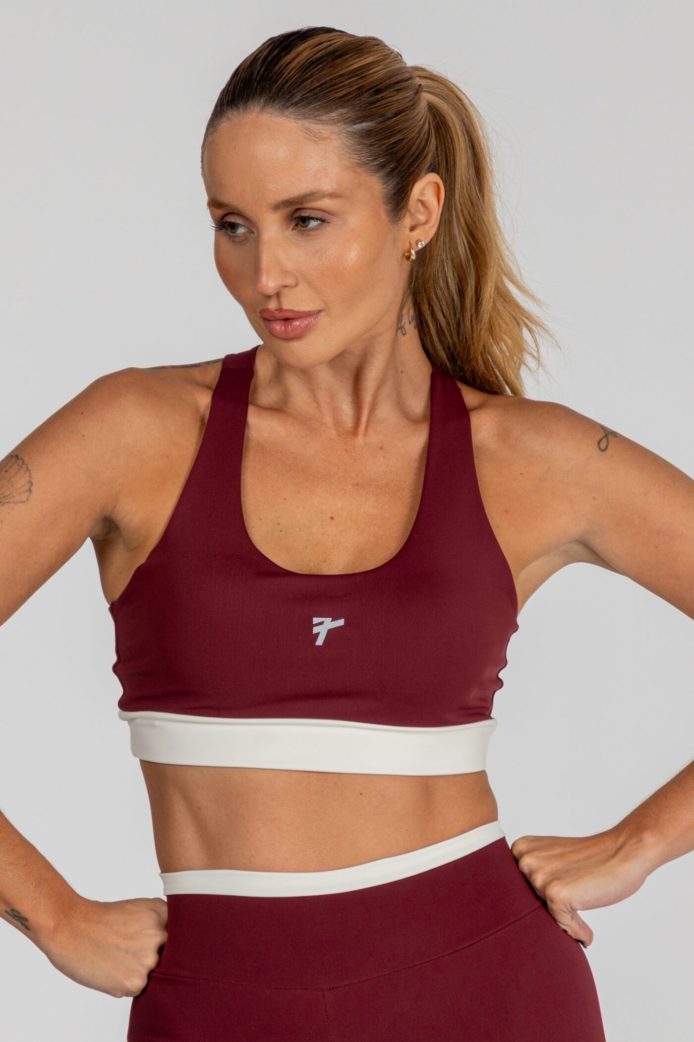 Top Feminino Active Recorte Nadador