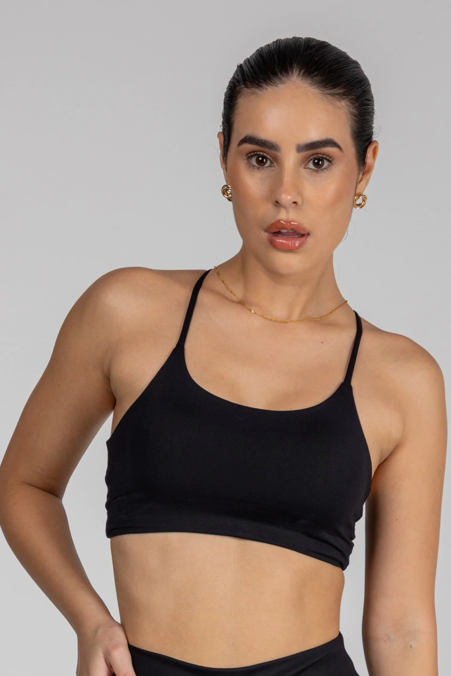 Top Feminino Essential Fit Faixa Comfy