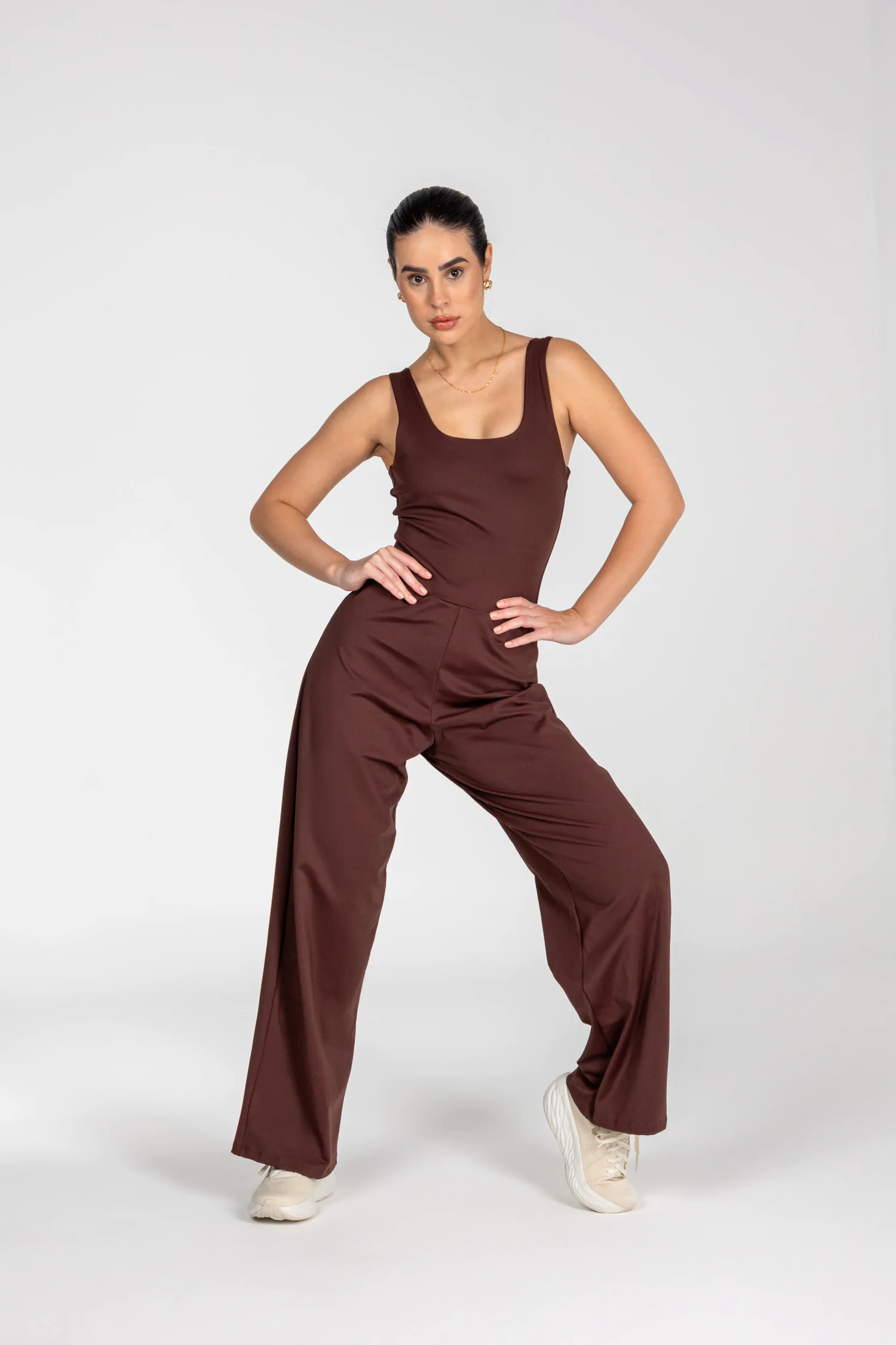 Macacão Feminino Wide Leg Sport