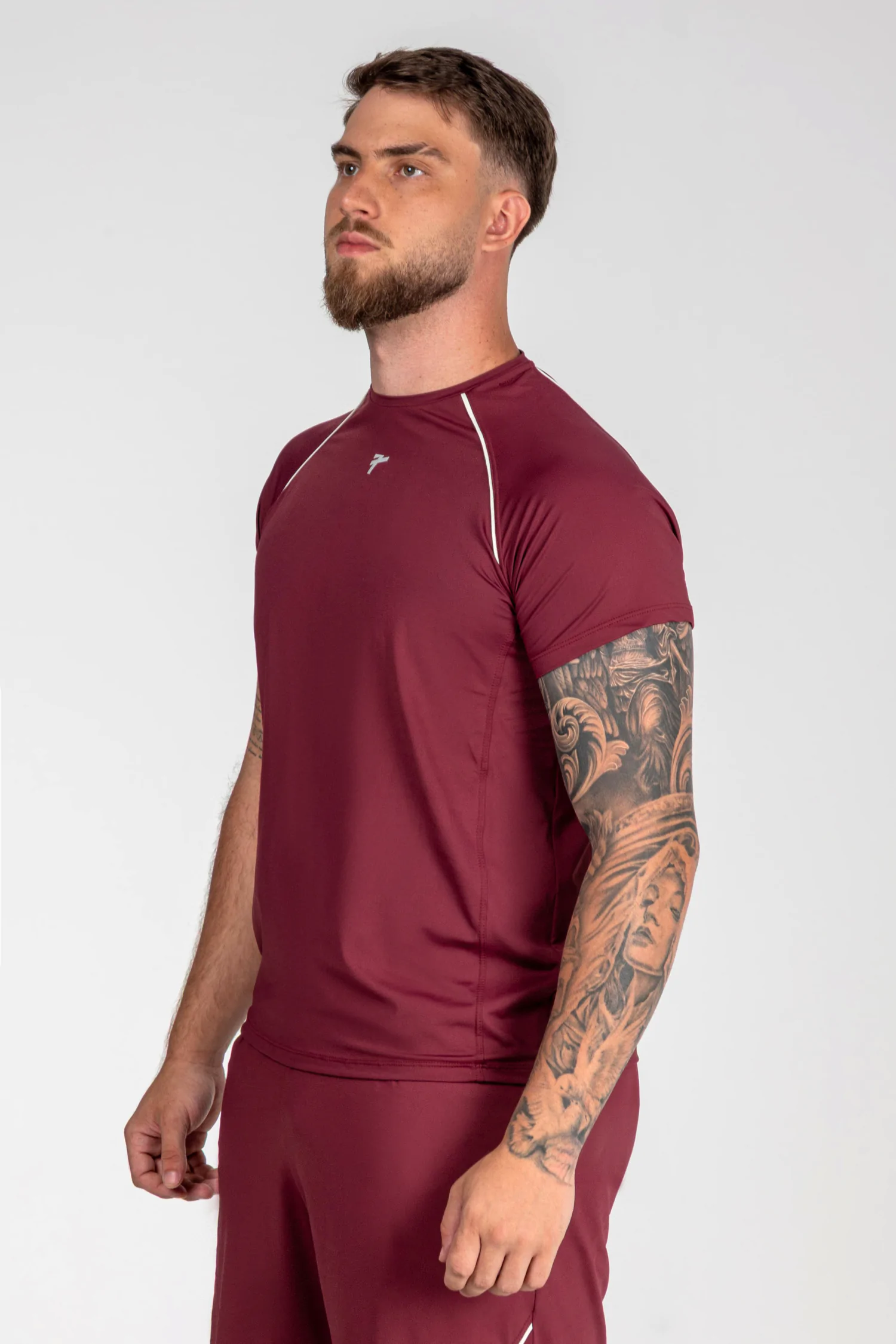 Camiseta Masculina Raglan Slim Fit