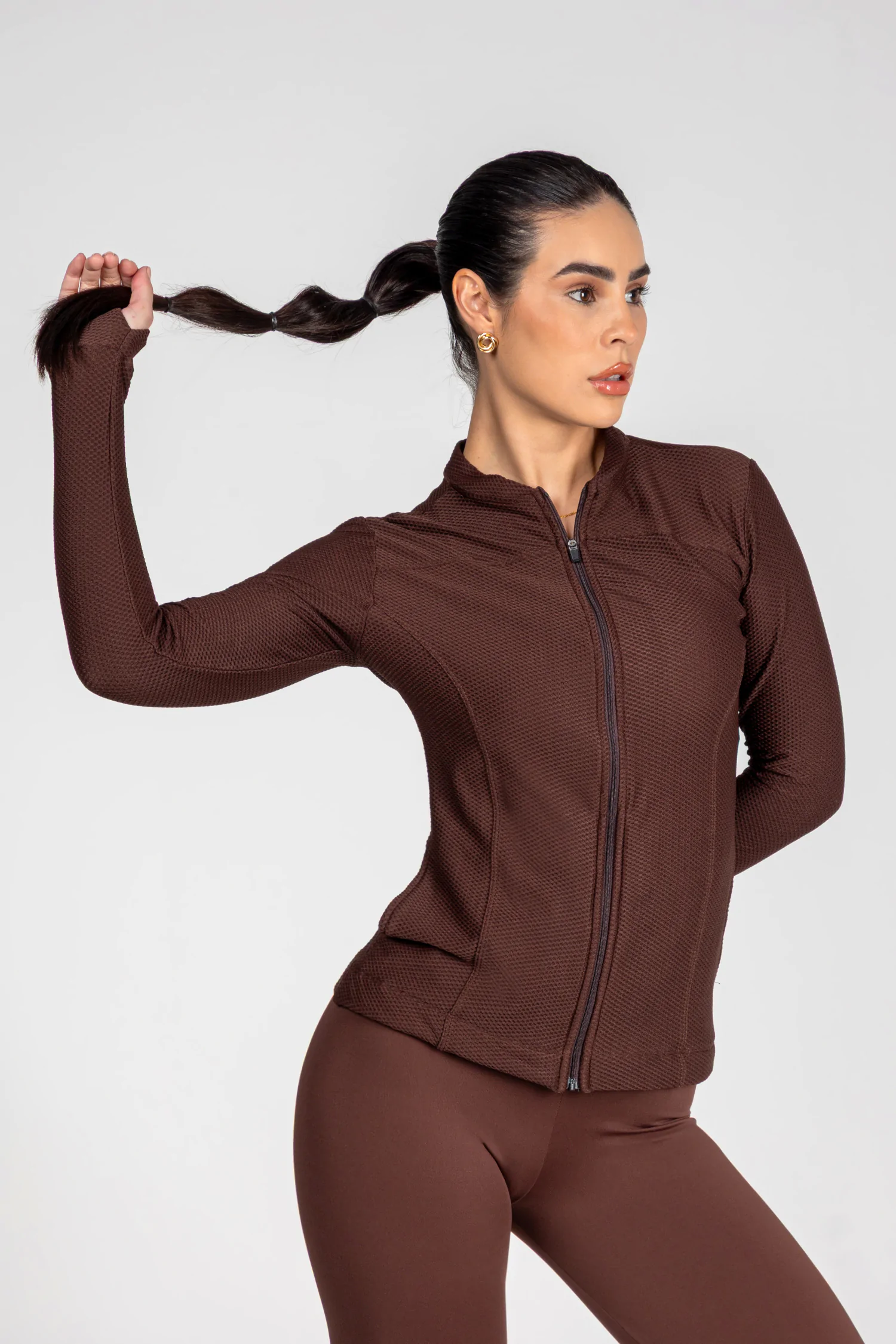 Jaqueta Feminina Texture Fit